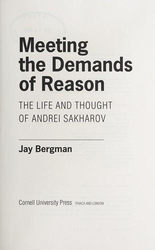 Meeting the Demands of Reason