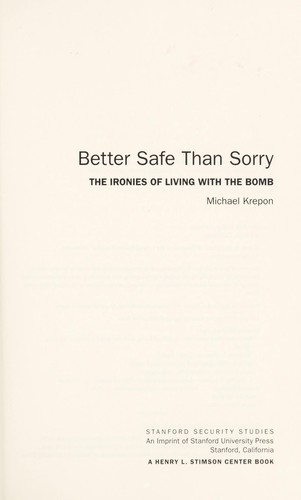 Better Safe Than Sorry