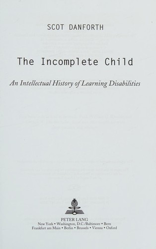 The Incomplete Child