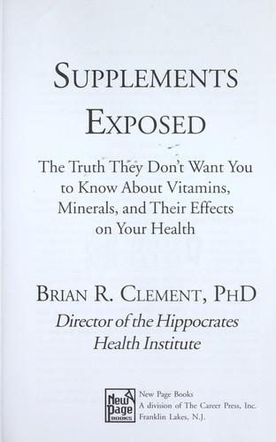 Supplements Exposed