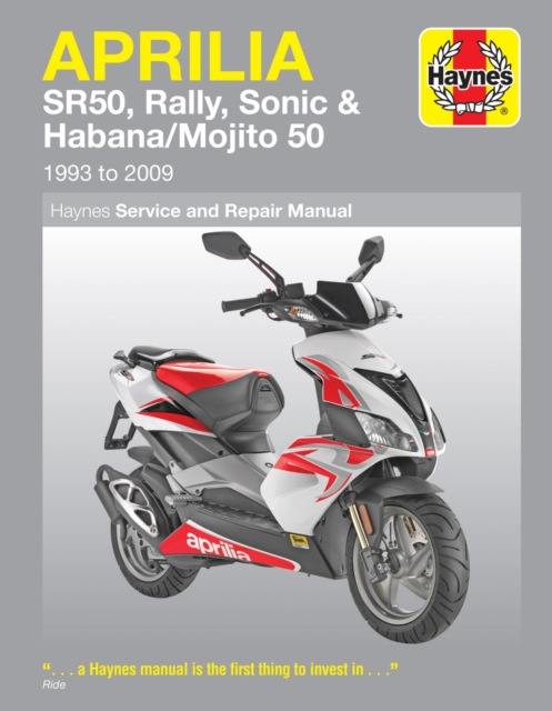 Aprilia Sr50, Rally, Sonic & Habana/Mojito Scooters (93 - 09)