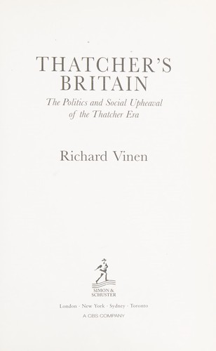 Thatcher's Britain
