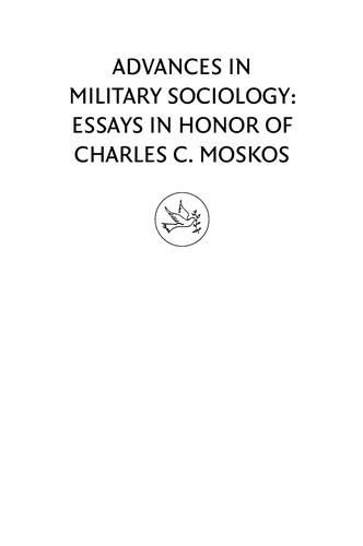 Advances in Military Sociology