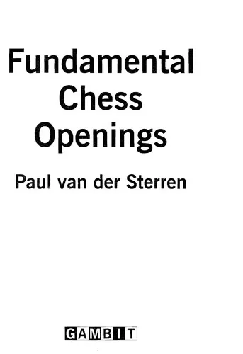 FCO - Fundamental Chess Openings