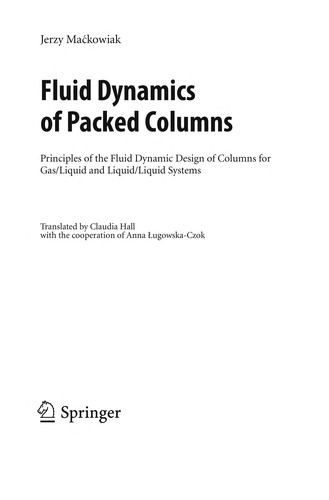 Fluid Dynamics of Packed Columns