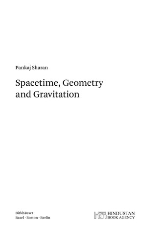 Spacetime, Geometry and Gravitation (2009)