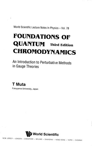 Foundations of Quantum Chromodynamics