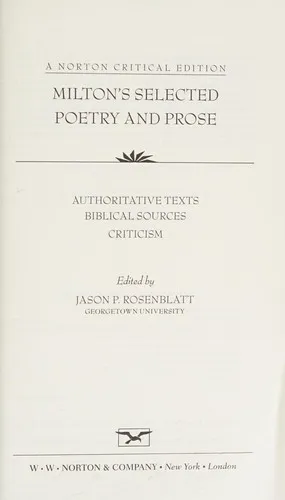 Milton's Selected Poetry and Prose