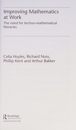 Improving Mathematics at Work