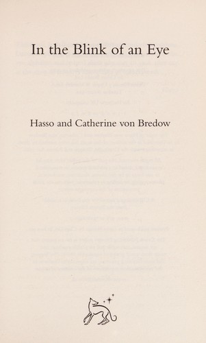 In the Blink of an Eye