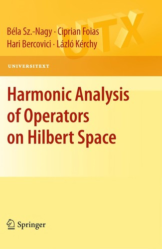 Harmonic Analysis of Operators on Hilbert Space