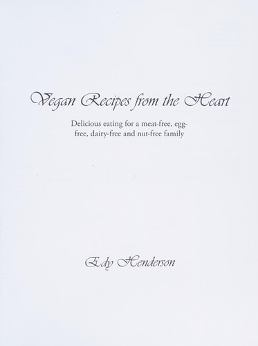 Vegan Recipes from the Heart