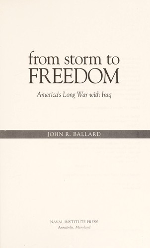 From Storm to Freedom