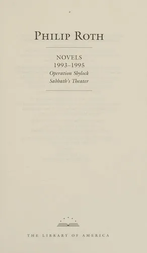 Philip Roth: Novels 1993-1995 (LOA #205) : Operation Shylock / Sabbath's Theater : 6