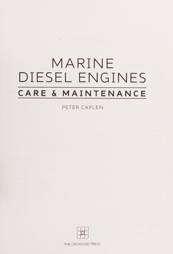 Marine Diesel Engines