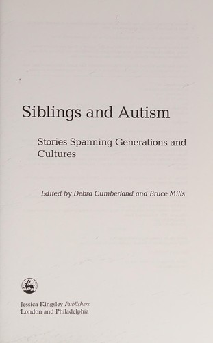 Siblings and Autism