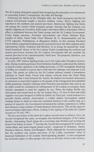 Politics of Conflict