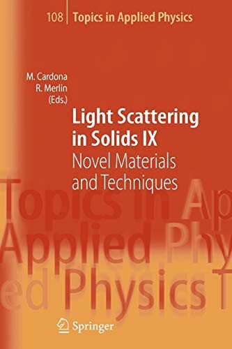 Light Scattering in Solids IX