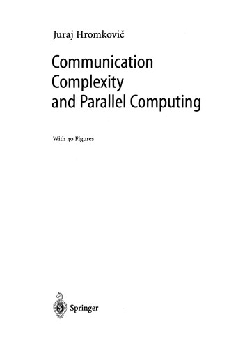 Communication Complexity and Parallel Computing