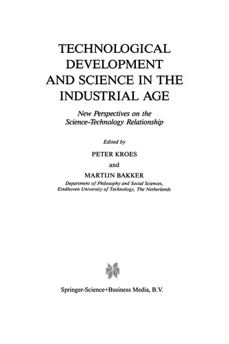 Technological Development and Science in the Industrial Age