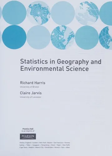 Statistics for Geography and Environmental Science