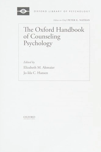 The Oxford Handbook of Counseling Psychology