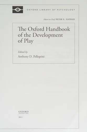 The Oxford Handbook of the Development of Play