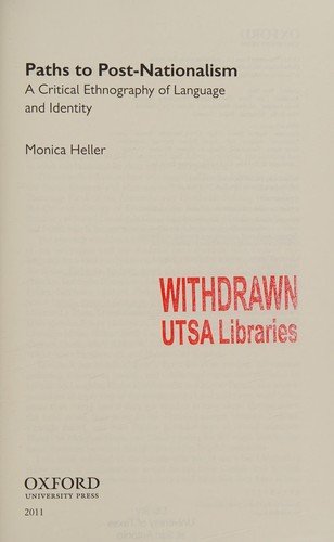 Paths to Post-Nationalism