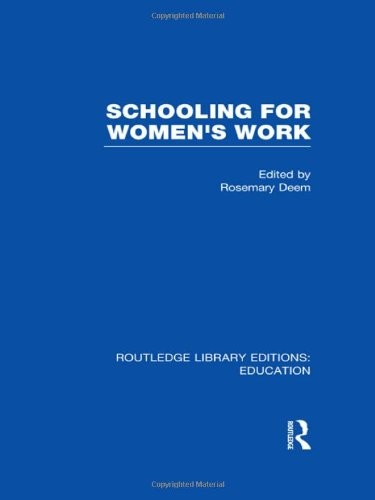 Schooling for Women's Work