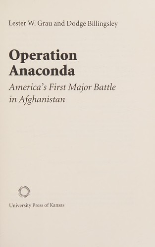 Operation Anaconda