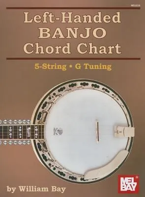 Left-Handed Banjo Chord Chart : 5 String- G Tuning