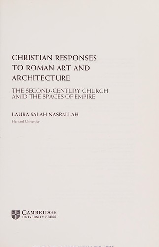 Christian Responses to Roman Art and Architecture