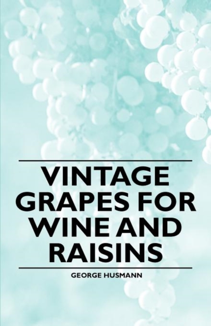 Vintage Grapes for Wine and Raisins