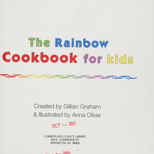 The Rainbow Cookbook for Kids