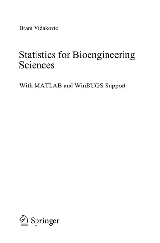 Statistics for Bioengineering Sciences