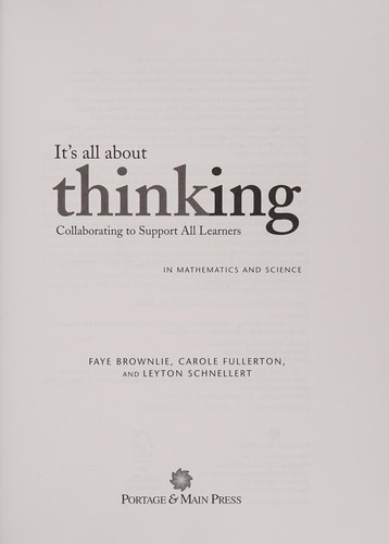 Collaborating to Support All Learners in Mathematics and Science