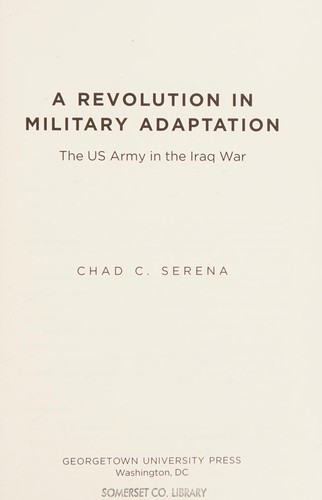 A Revolution in Military Adaptation
