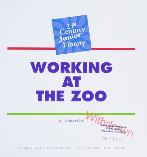 Working at the Zoo