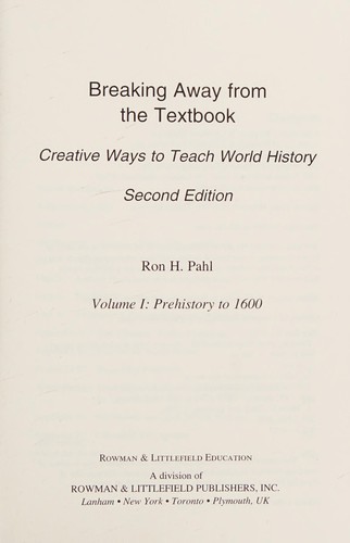 Breaking Away from the Textbook