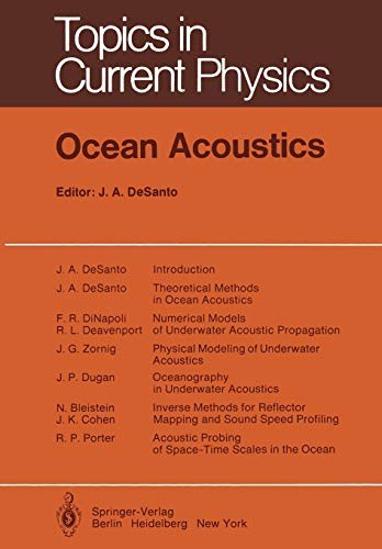 Ocean Acoustics (Softcover Reprint of the Original 1st 1979)