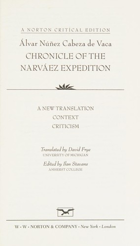 Chronicle of the Narvaez Expedition