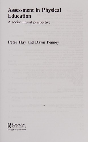 Assessment in Physical Education