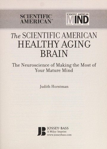 The Scientific American Healthy Aging Brain