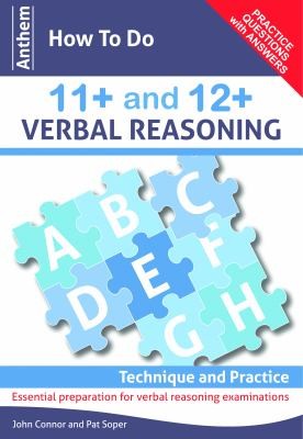 Anthem How To Do 11+ and 12+ Verbal Reasoning