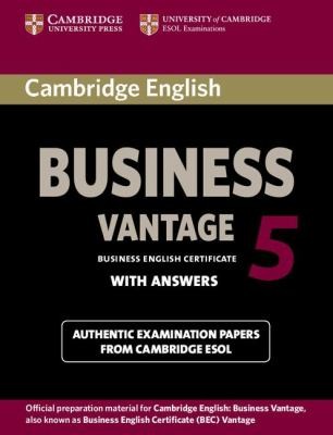 Cambridge English Business 5 Vantage Student's Book with Answers