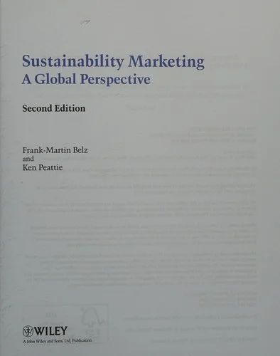 Sustainability Marketing : A Global Perspective