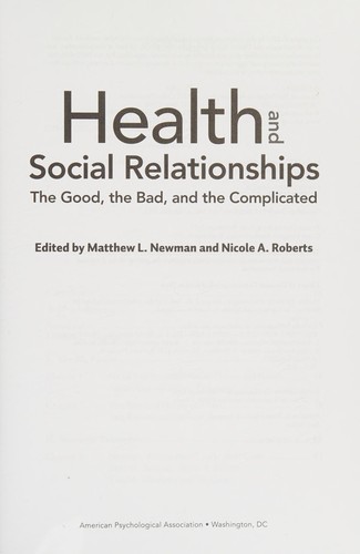Health and Social Relationships