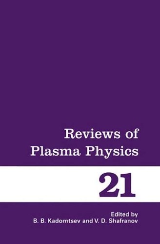 Reviews of Plasma Physics (Softcover Reprint of the Original 1st 2000)