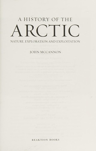 A History of the Arctic