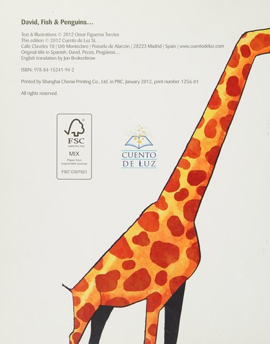 David, Peces, Pinguinos . . . (David, Fish & Penguins)